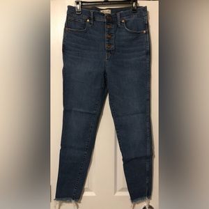 Madewell 10” Skinny jean W31